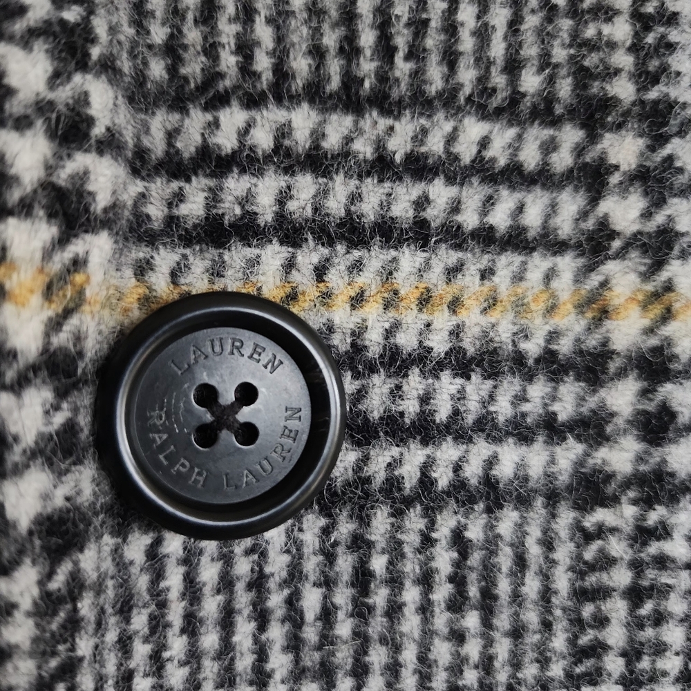 🔥Ralph Lauren | Wool-Blend Plaid Coat - Picture 8 of 15